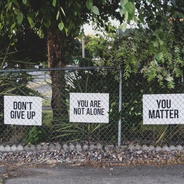 affirming messages on signs 